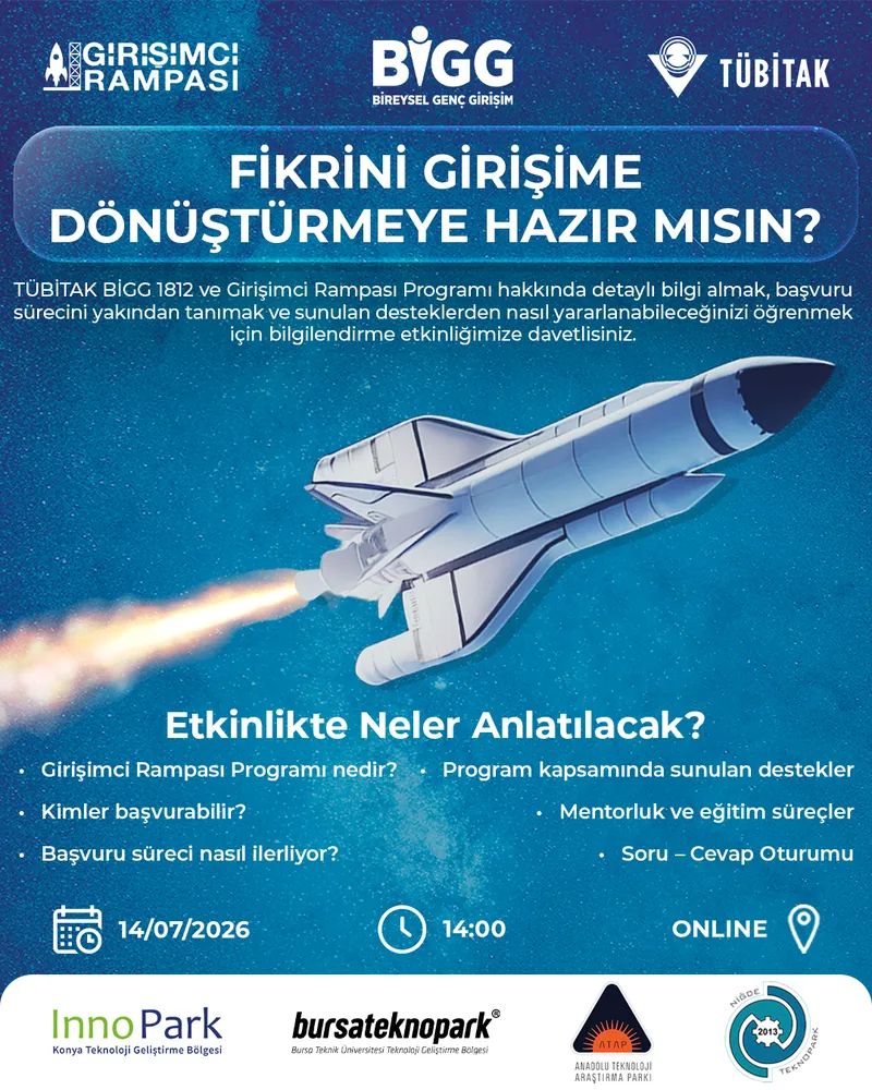 Fikrini Girişime Dönüştürmeye Hazır Mısın? afişi