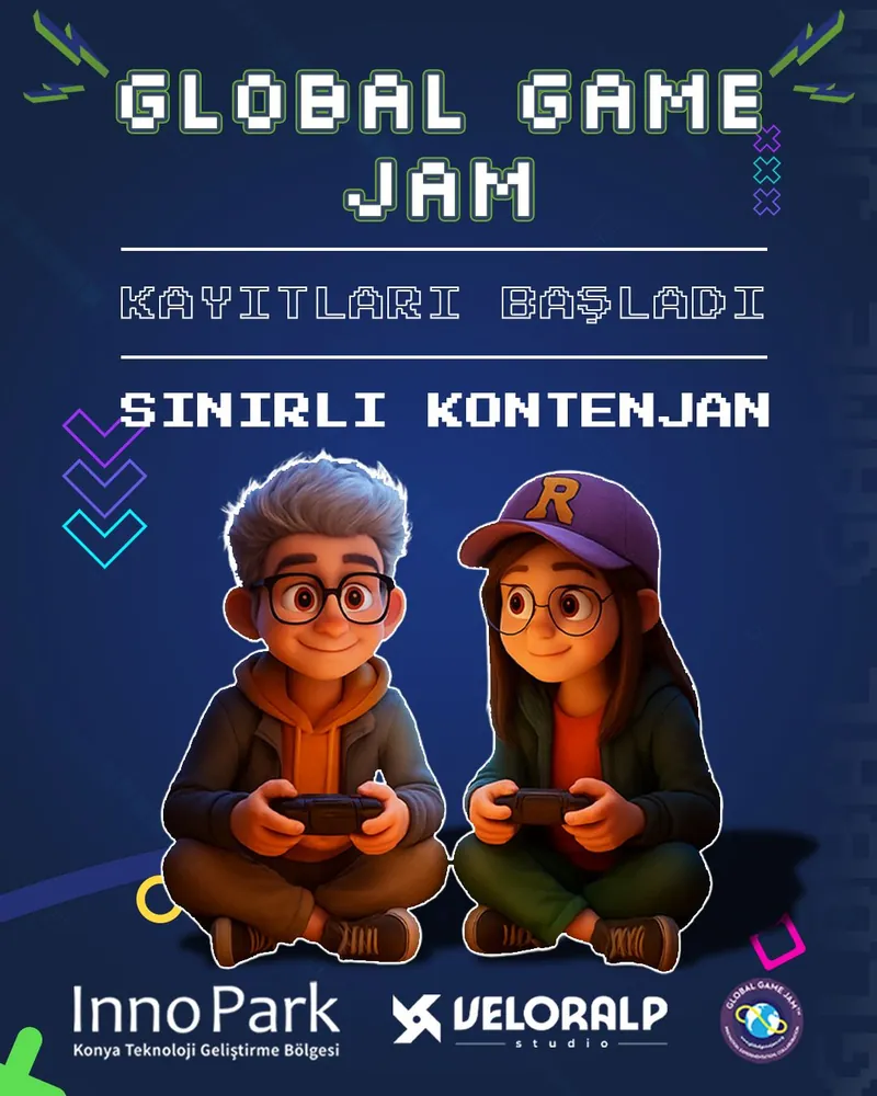 Global Game Jam 2026 Heyecanı Başlıyor! afişi