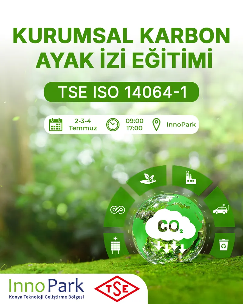 TSE Kurumsal Karbon Ayak İzi Eğitimi afişi