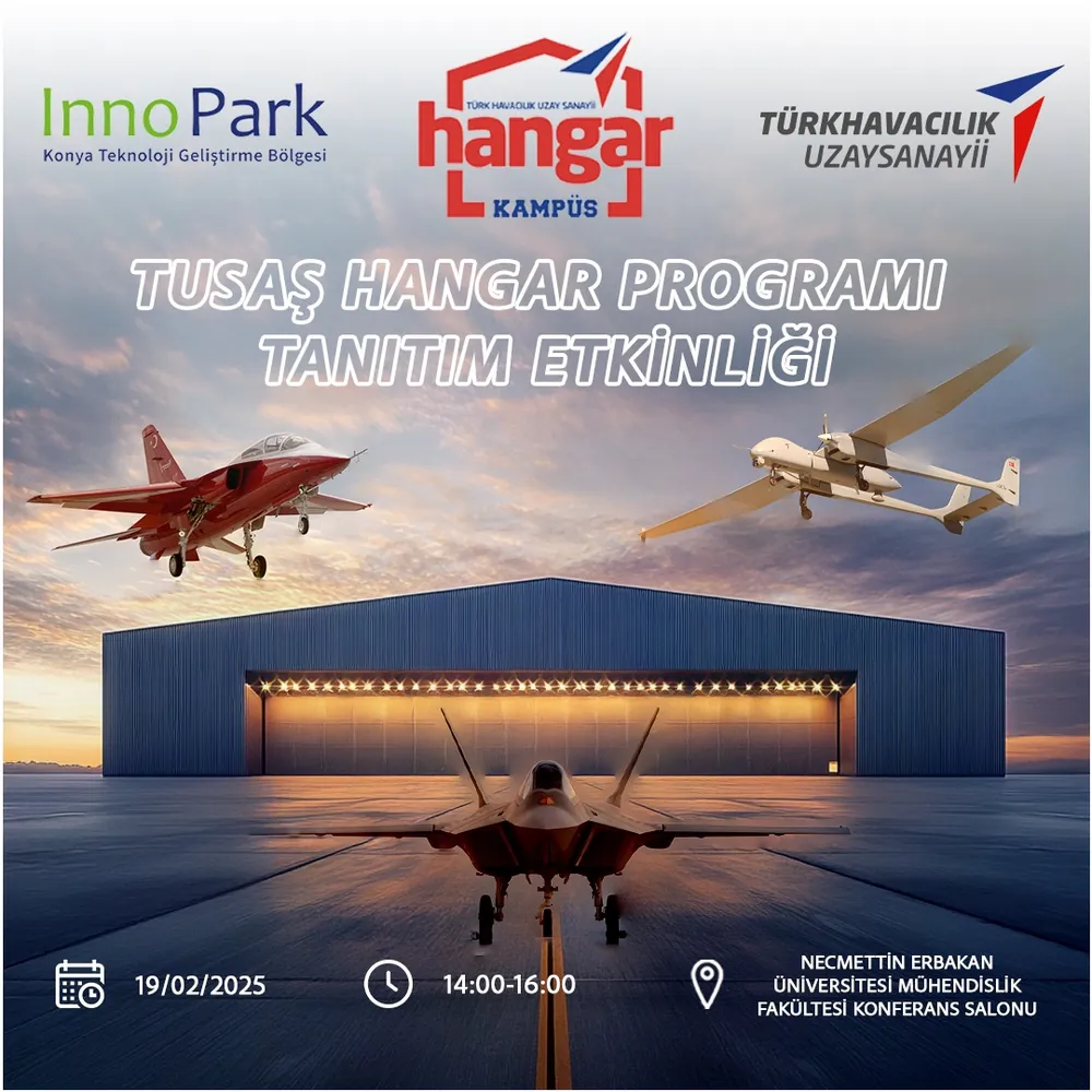 TUSAŞ Hangar Kampüs Programı Başlıyor! afişi